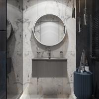 Мебель для ванной STWORKI Вестфолл 70 серая матовая в #REGION_NAME_DECLINE_PP#