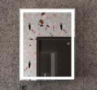 Зеркало-шкаф STWORKI Эстерсунд 60 с подсветкой, сенсорное, прямоугольное, белое, в современном стиле в #REGION_NAME_DECLINE_PP#