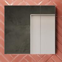 Зеркало-шкаф STWORKI Копенгаген 80 белое, навесное, прямоугольное, в современном стиле в #REGION_NAME_DECLINE_PP#