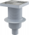 APV6411 Сливной трап 150 × 150/50, подводка – прямая, решетка – нержавеющая сталь, гидрозатвор – мокрый Alca Plast в Белореченске