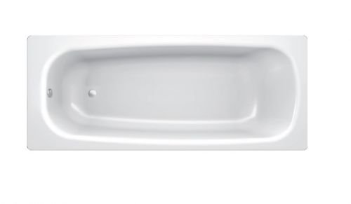 BLB UNIVERSAL HG Стальная ванна 160*70, белая, без отверстий для ручек в Белореченске
