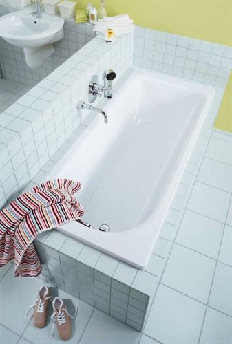 Kaldewei SANIFORM PLUS Стальная ванна Mod.371-1 170*73*41, alpine white, без ножек в Белореченске