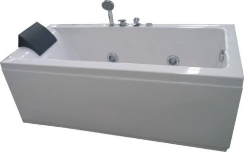 Appollo Акриловая ванна TS-9012 170*75*60, с сифоном и подголовником в Белореченске