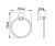 Fixsen GR-3011 Briz Полотенцедержатель кольцо в Белореченске